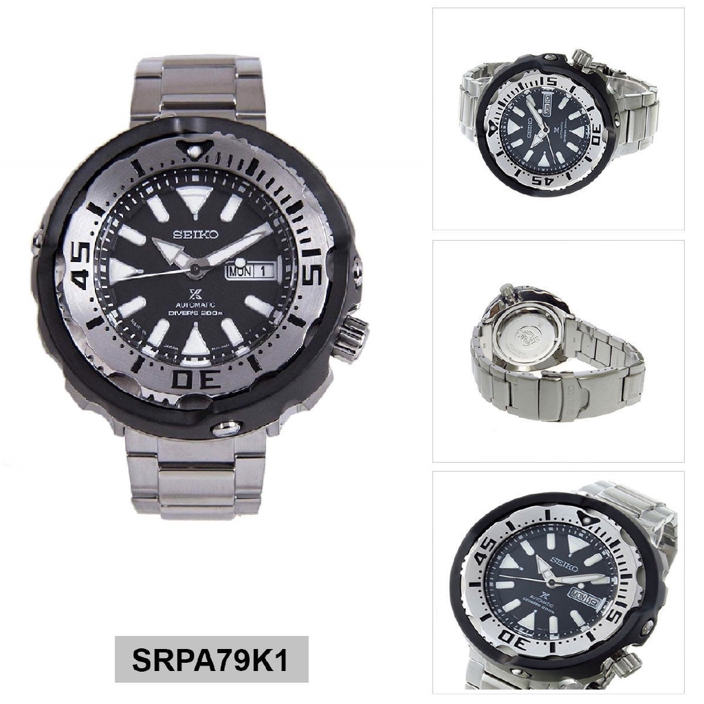 Seiko Prospex Monster Tuna Automatic Diver s 200M SRPA79K1 Gents Watch Shopee Malaysia