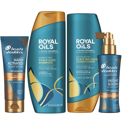 Head & shoulders royal oils 2025 sulfate-free scalp care anti-dandruff shampoo