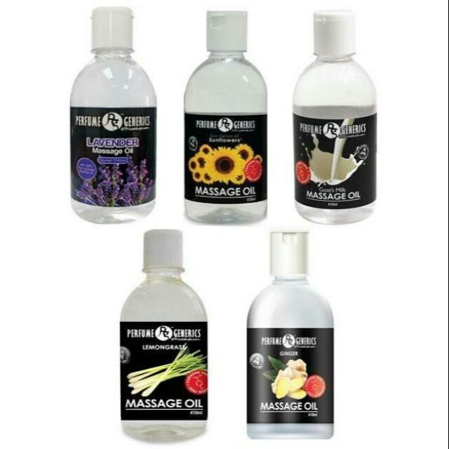 PG Massage Oil 410ml SUNFLOWER / HALIA / SERAI / MILK / LAVENDER