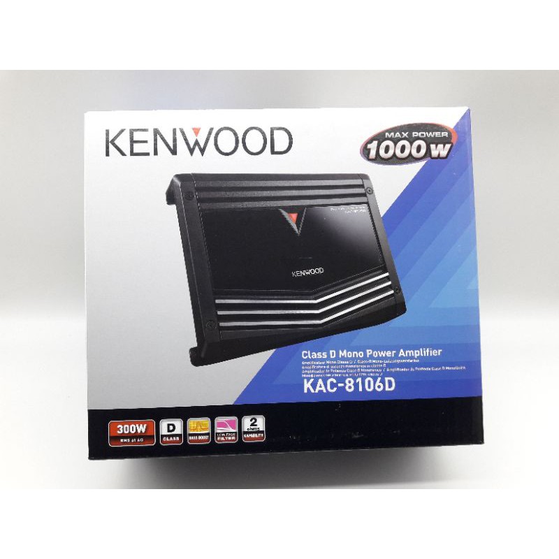kenwood Monoblock Amplifier KAC8106D Shopee Malaysia
