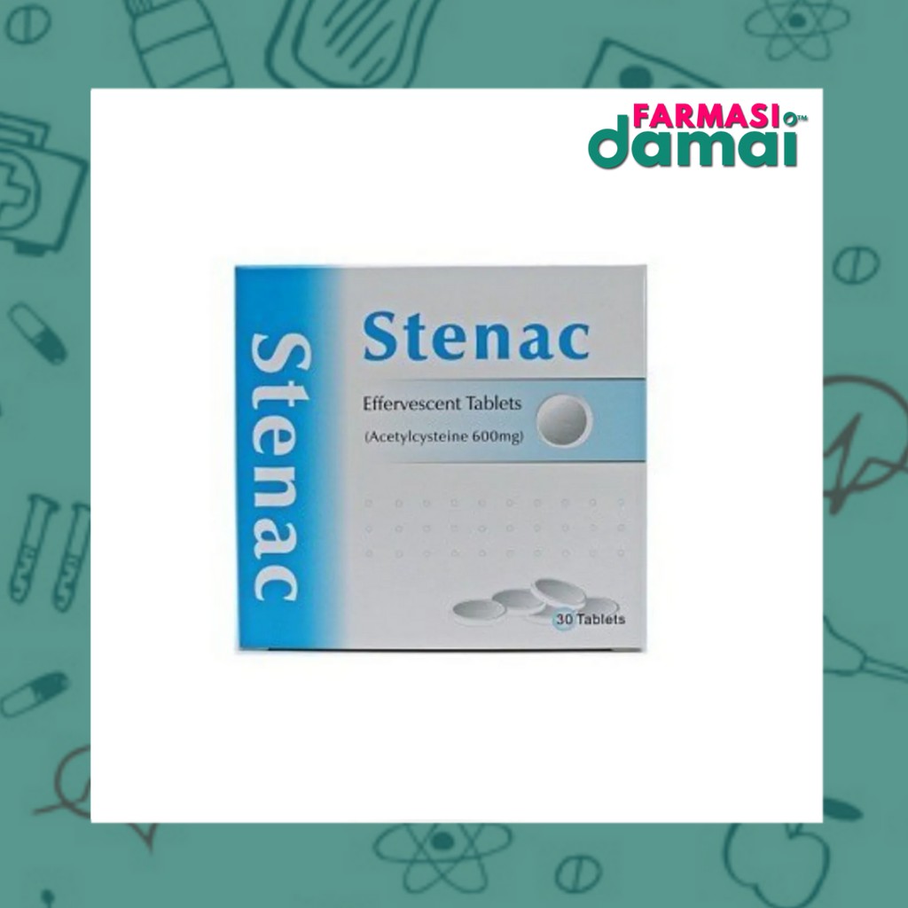 STENAC EFFERVESCENT TABLET (2 TAB per STRIP) | Shopee Malaysia