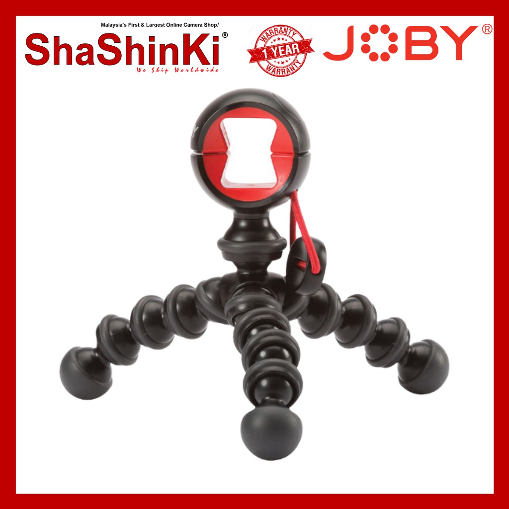 Joby MPod Mini Stand for Smartphones (Black/Red) | Shopee Malaysia