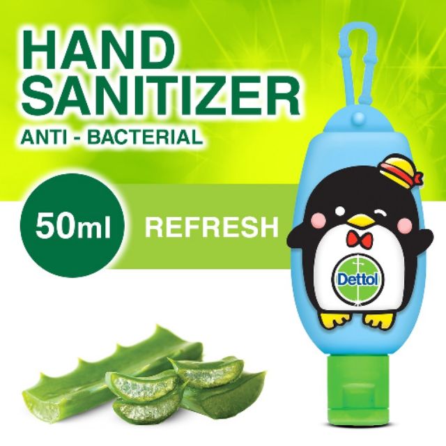💚Dettol Hand Sanitizer 50ml+ Bag Tag Shopee Malaysia