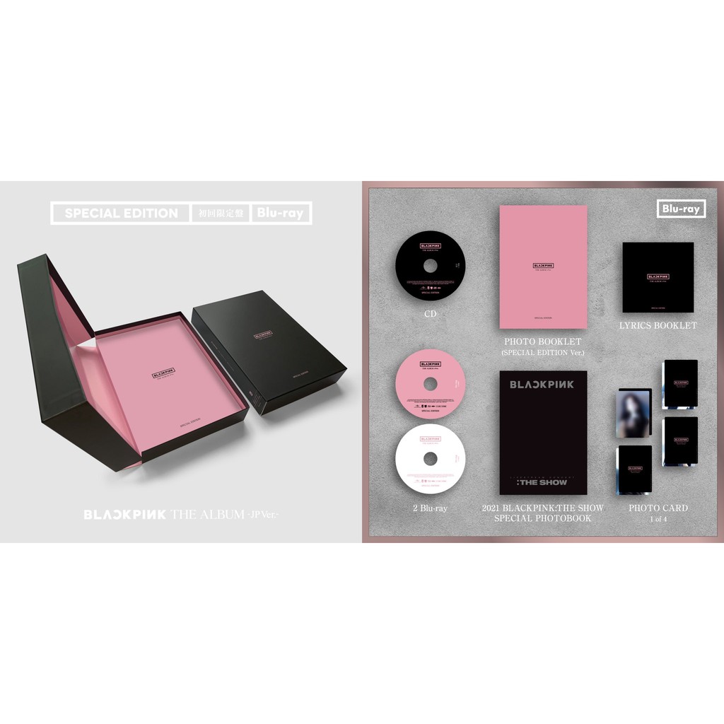 BLACKPINK - 'The Album' JP Ver. Japanese 1st Full Album DVD Blu-ray Limited  Edition | Shopee Malaysia