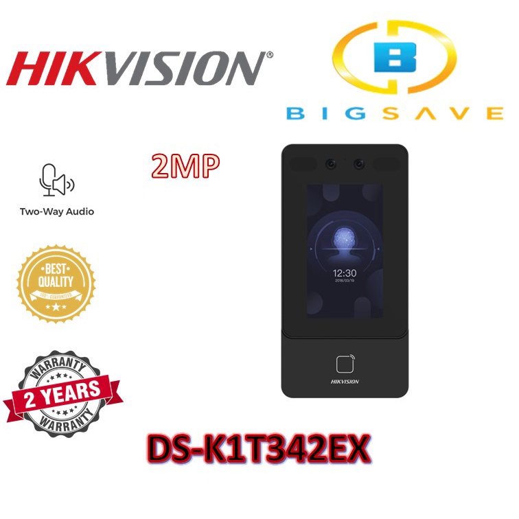 HIKVISION 4.3'' DS-K1T342EX VALUE SERIES FACE RECOGNITION ACCESS ...