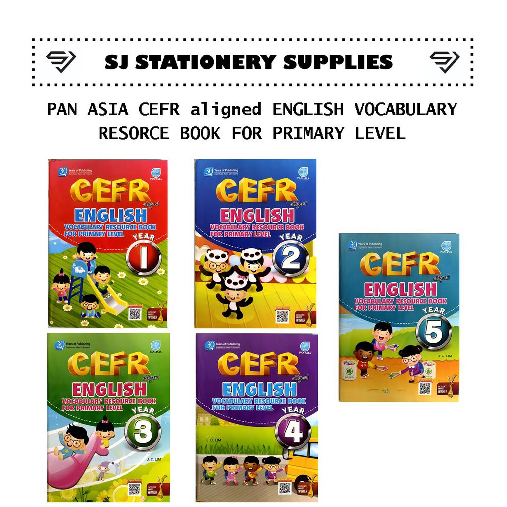 PAN ASIA CEFR ALIGNED ENGLISH VOCABULARY RESOURCE BOOK FOR PRIMARY ...