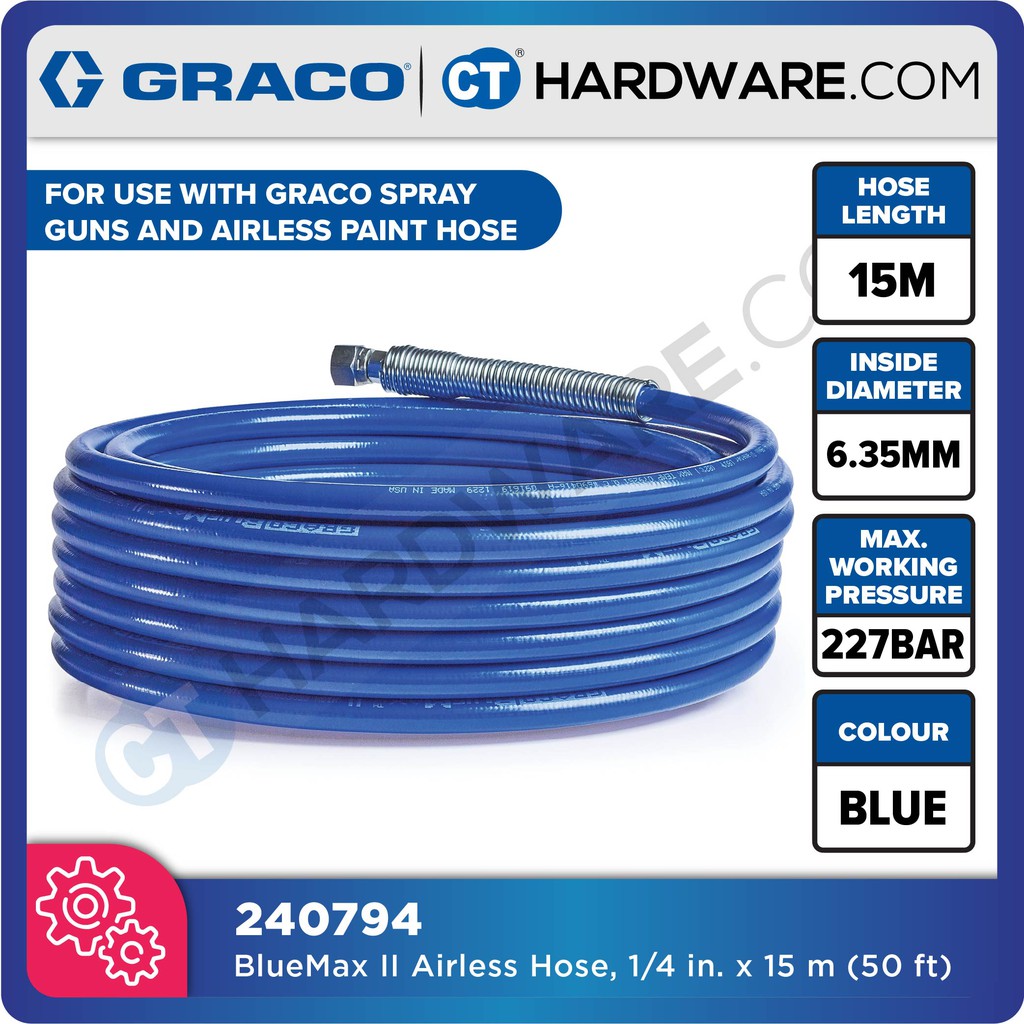 Graco Airless Paint Hose Graco BlueMax II Airless Paint Spray Hose
