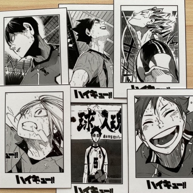 Haikyuu!! Manga Polaroid Photocard | Shopee Malaysia