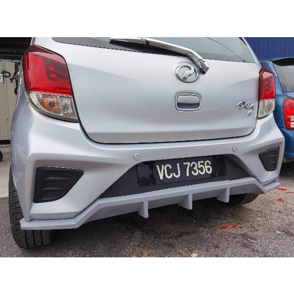 Perodua Axia 2017-2021 Takero Rear Diffuser Rear Lip With Paint ...