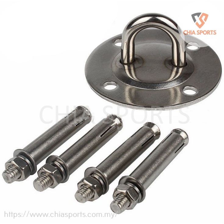 Stainless Steel Heavy Duty Ceiling Anchor Wall Mounting Hanger Bracket ...