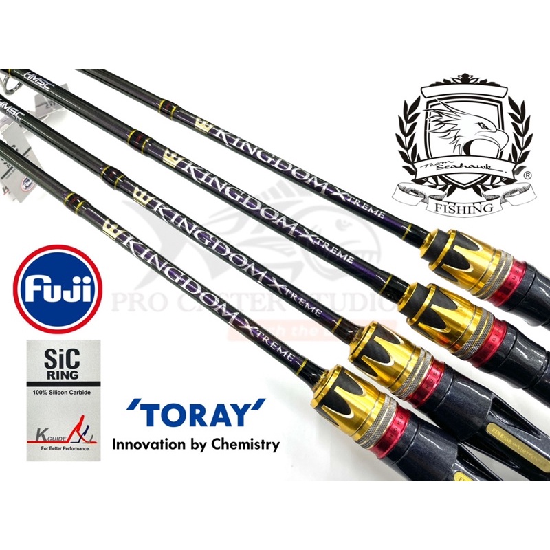 SEAHAWK KINGDOM XTREME SOLID CARBON JIGGING ROD SPINNING TYPE BC TYPE