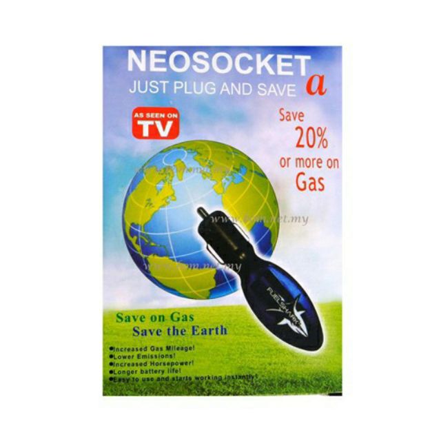 💥Ready Stock💥NEOSOCKET FUEL SAVE FUEL SHARK ECONOMIZER SAVING NEO