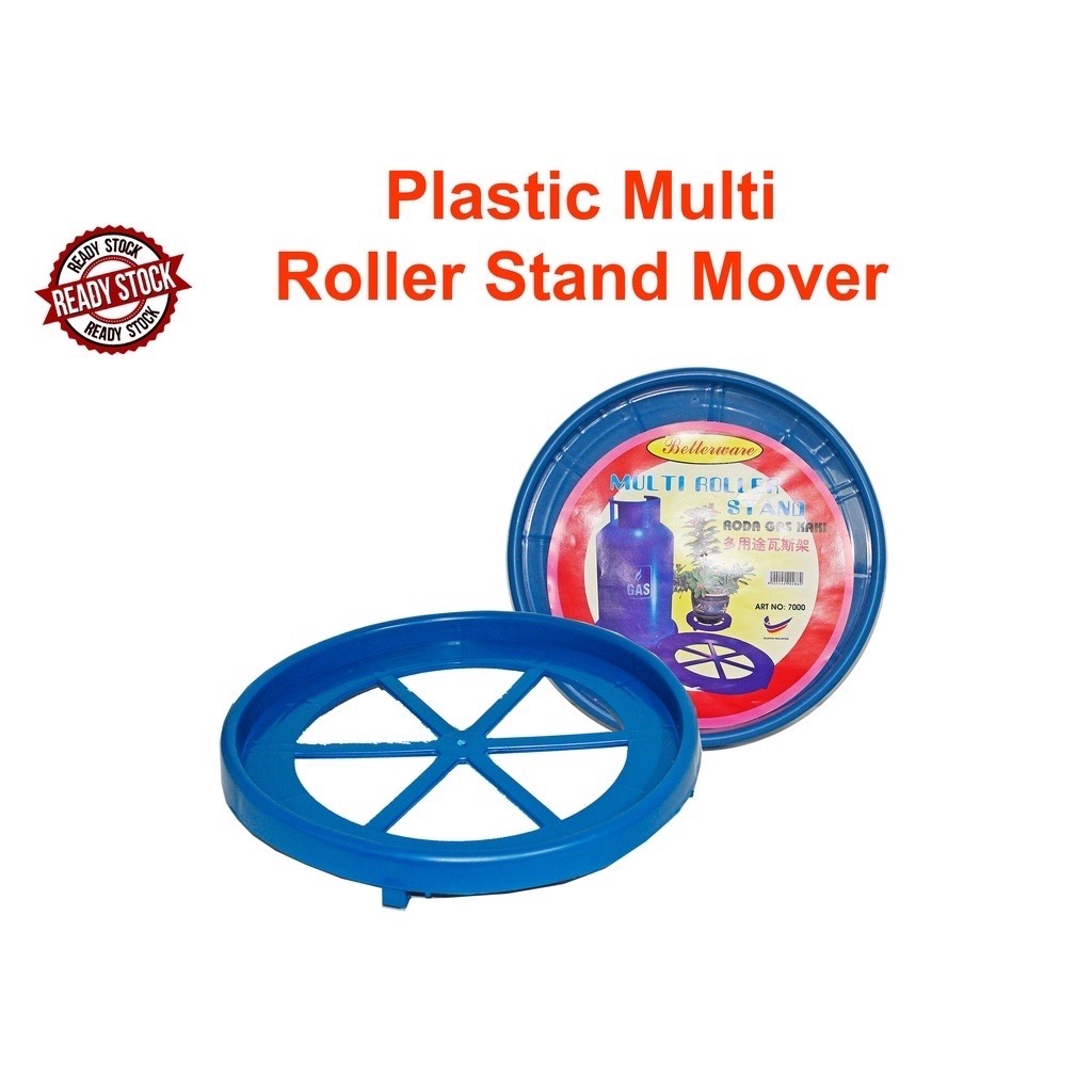 Betterware 7000 Plastic Multipurpose Multi Gas Tank Flower Pot Roller