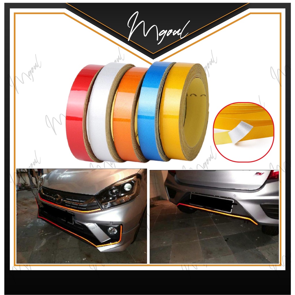 [ReadyStock]High Grade Sticker Lining Reflective for car & motorcycle ...