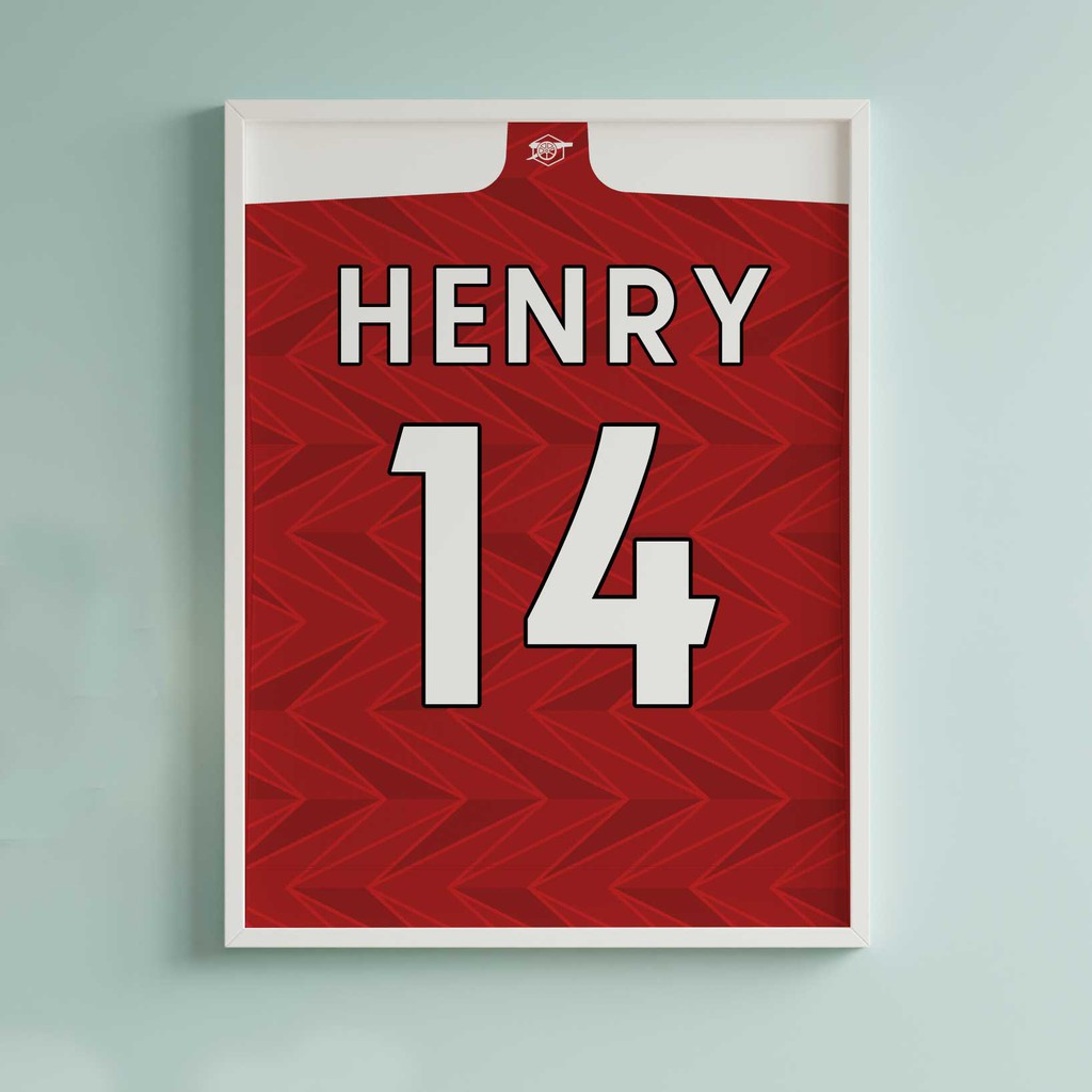 P30 | AFC 20/21 Home Kit (Custom Name) | Arsenal FC | A3 Poster