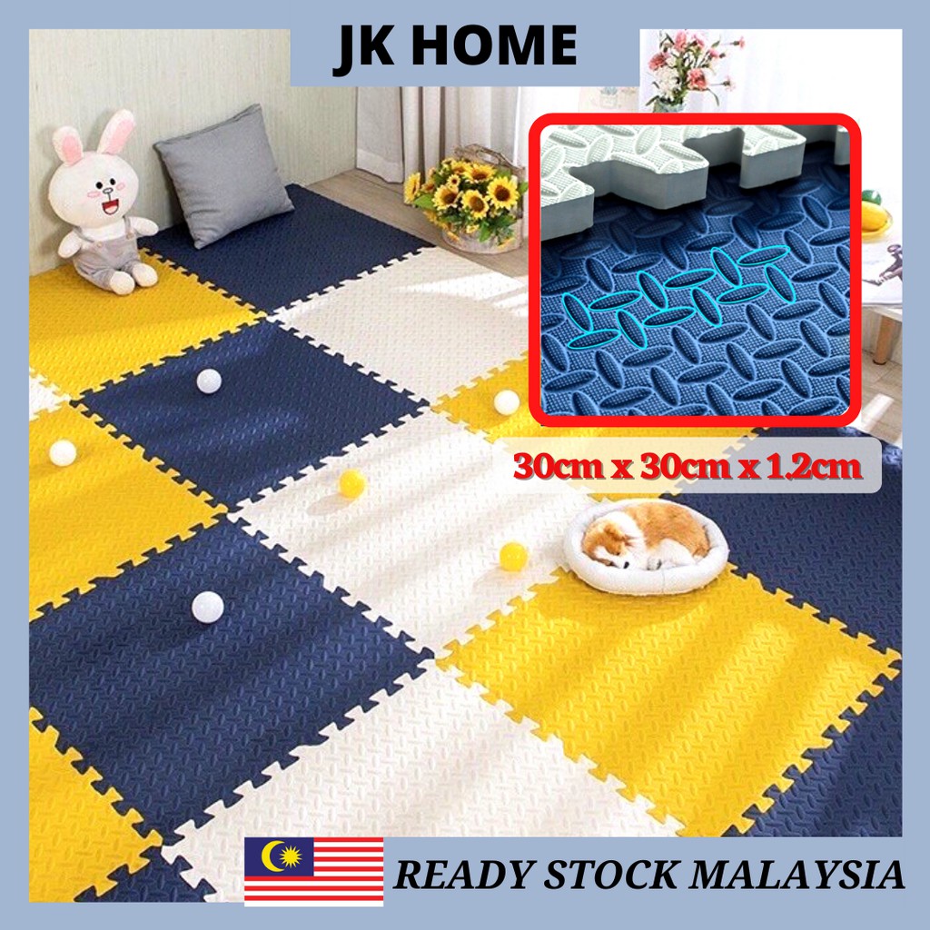 JK HOME Baby Play Mat Baby Gym Puzzle Mat EVA Foam Crawling Safety Soft