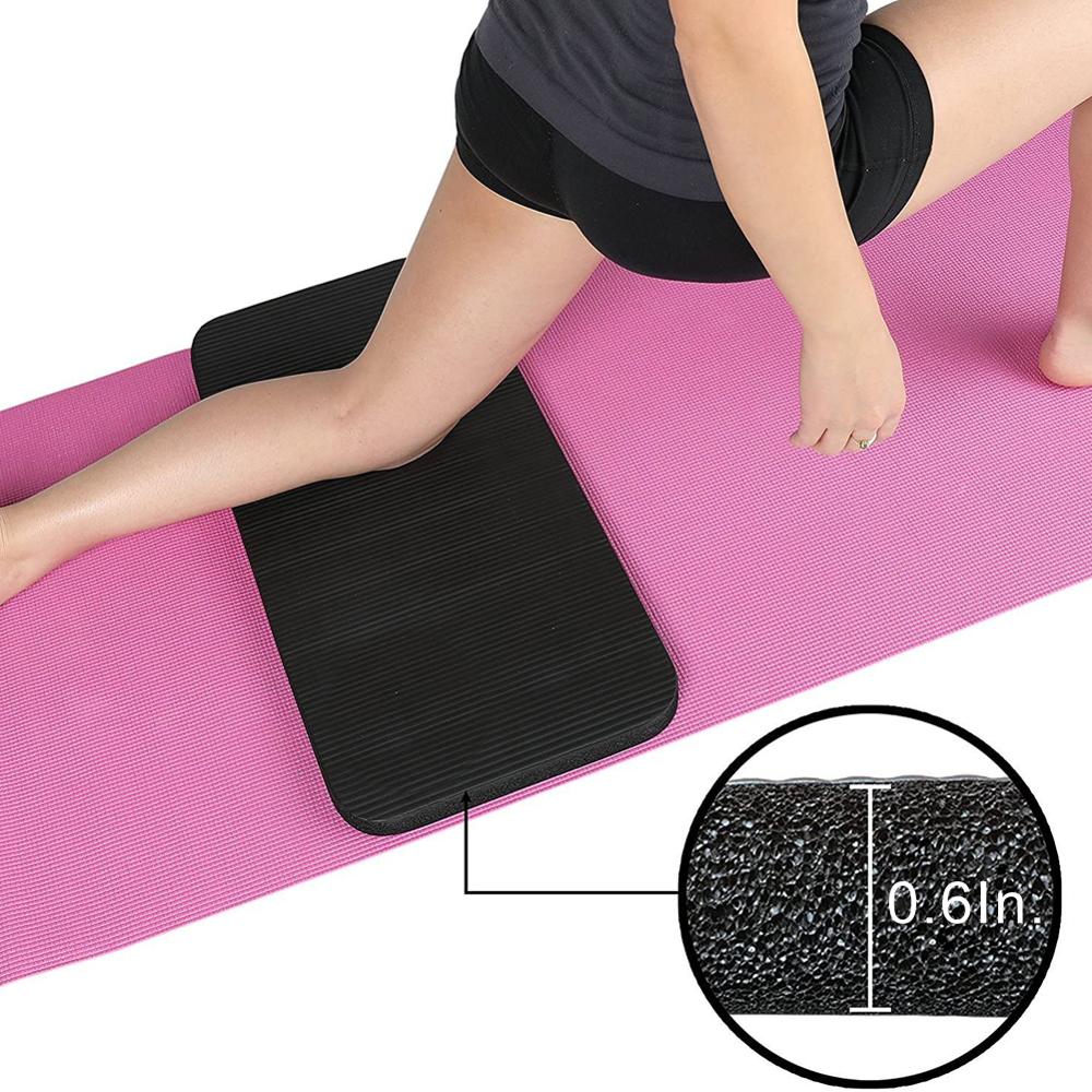 60x25x1.5cm Thick Yoga Pad Non-slip Foam Yoga Knee Pads Fitness Crossfit  Pilates Mat Work Out Mattress Cushion