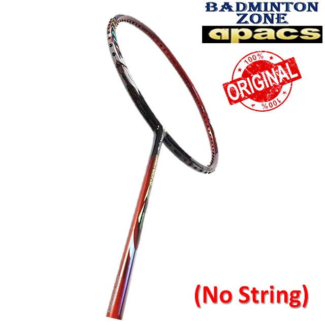 Apacs Commander 20 No String Original Badminton Racket - Red Black Glo ...