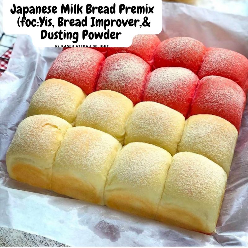 Tepung Premix Roti Japanese Milk Bread Premix 600g Hokkaido Milk