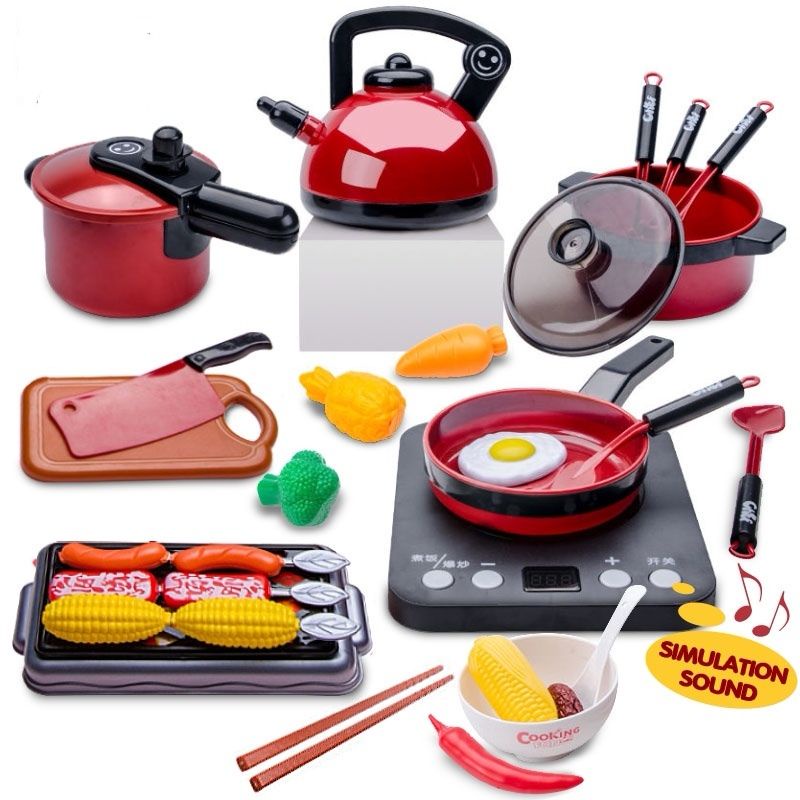 🎉Ready Stocks 🎉Kitchen Toy set Mini little Chef Cooking Toy for girl