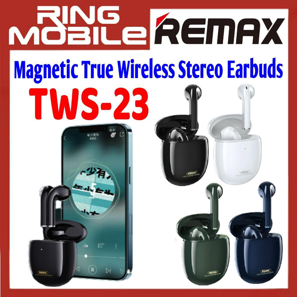 Remax TWS 23 Magnetic True Wireless Stereo Earbuds with Charging