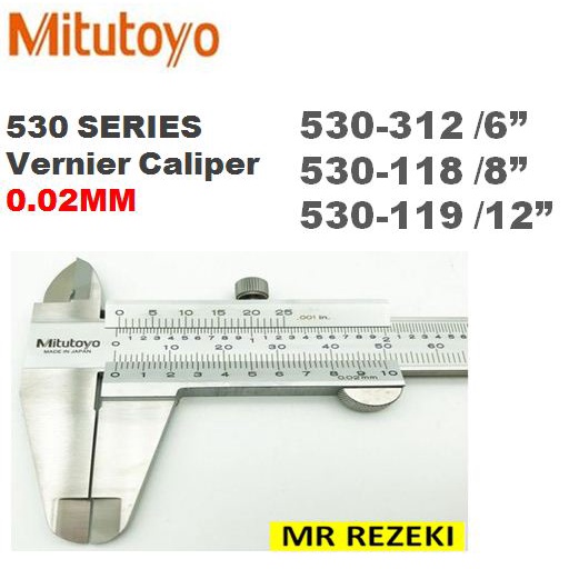 MITUTOYO 530312 530118 530119 VERNIER CALIPER MADE IN JAPAN 12 Inch