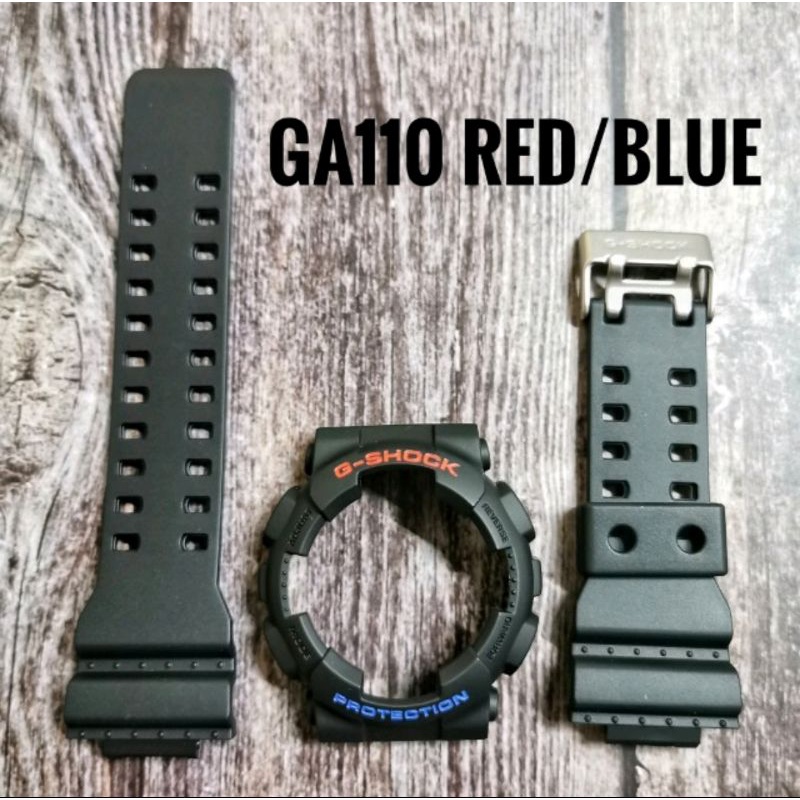 IN STOCK GA 100 GA 110 GA 120 GD 100 GD 120 100 ORIGINAL CASIO G SHOCK REPLACEMENT BEZEL AND BAND RESIN QUALITY