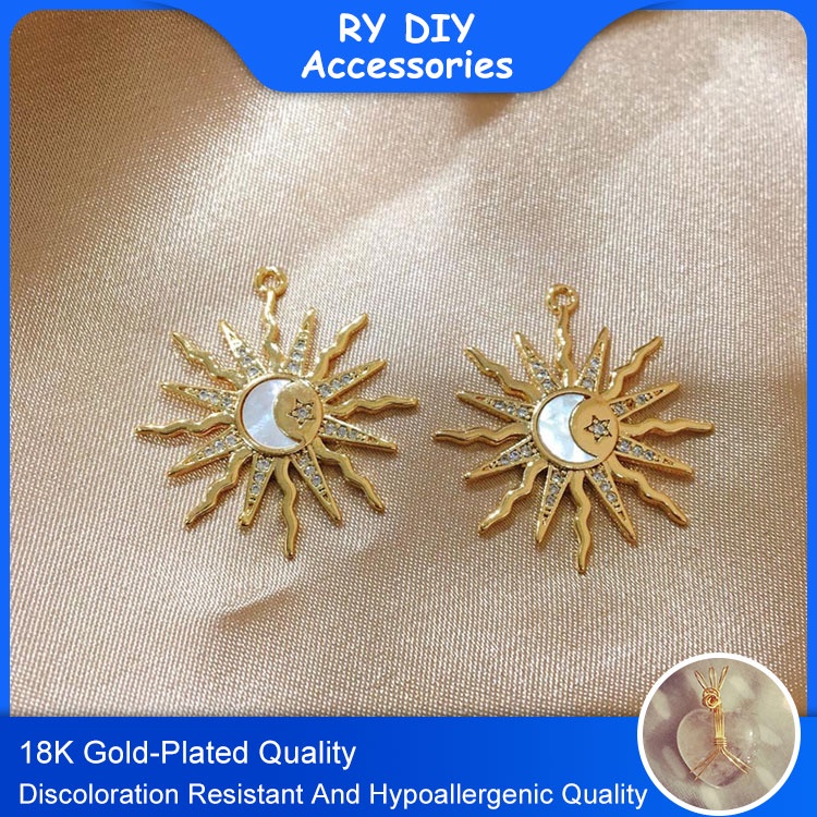 UNIMOOIE 18k Gold Plated Sun Ring - Adjustable Vintage Sunshine Vacation Finger Band