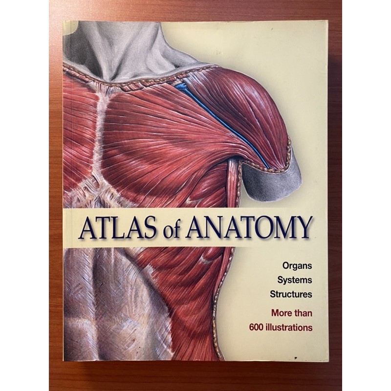 Atlas of Anatomy Organs, Systems, Structures. 2nd hand (9.9/10