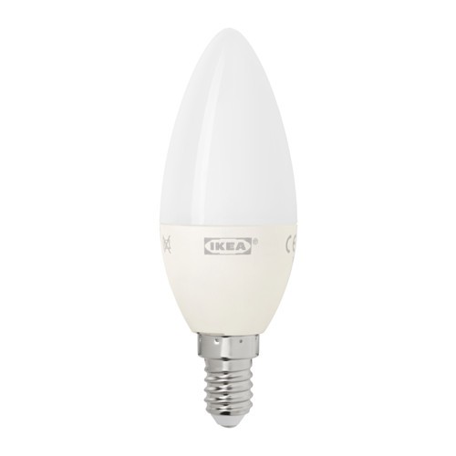 TRÅDFRI LED bulb E14 470 lumen, smart wireless dimmable/white