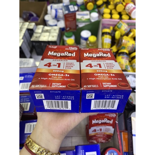 (Liquidation) Megared BloodPressure, Bright Eyes, BrainTonic Megared