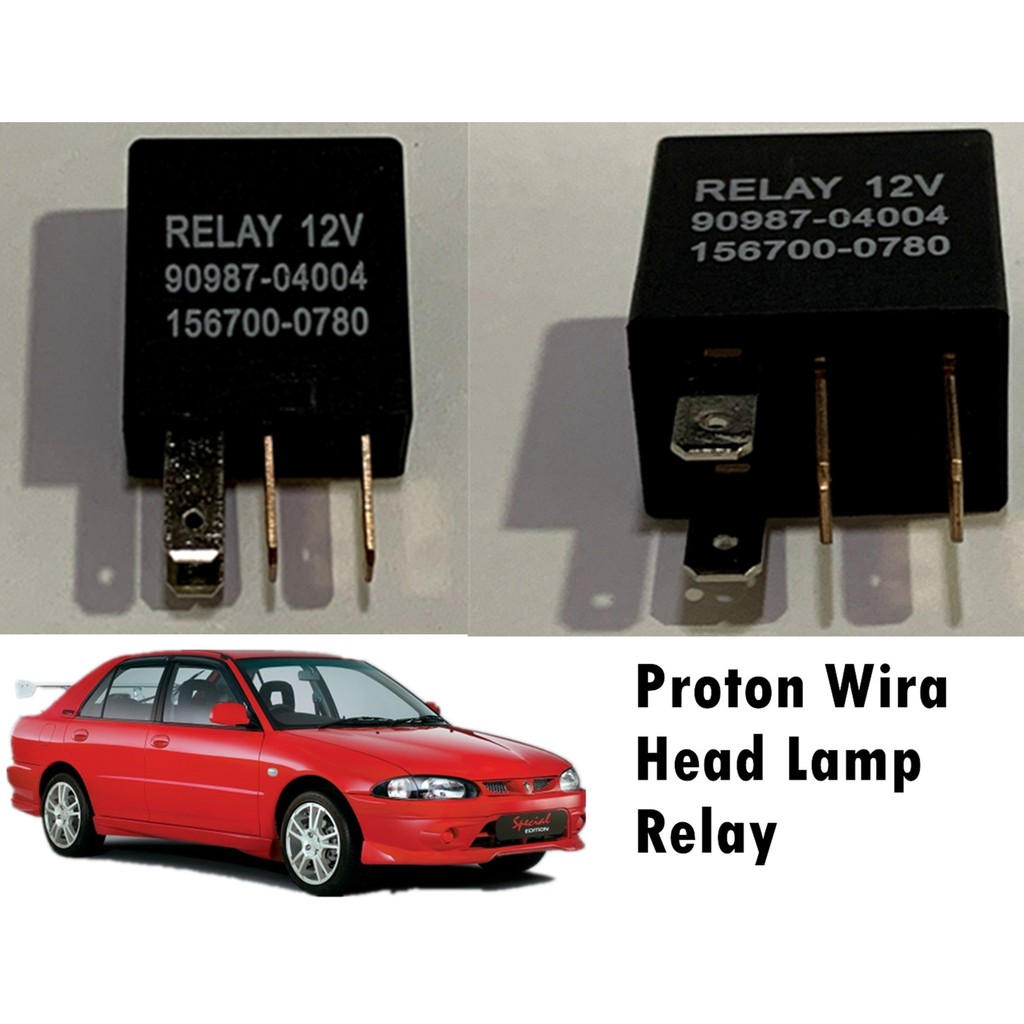 Proton Wira Head Lamp Relay 1piece Shopee Malaysia