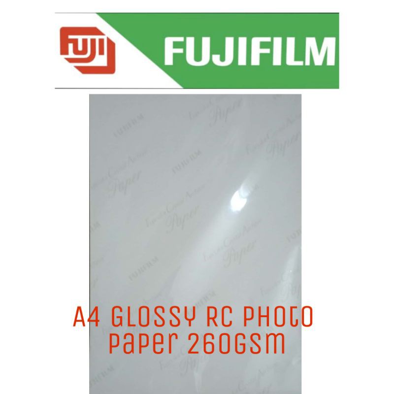 Fujifilm A4 8RW Glossy/Matte RC photo paper 260gsm 20pcs | Shopee Malaysia