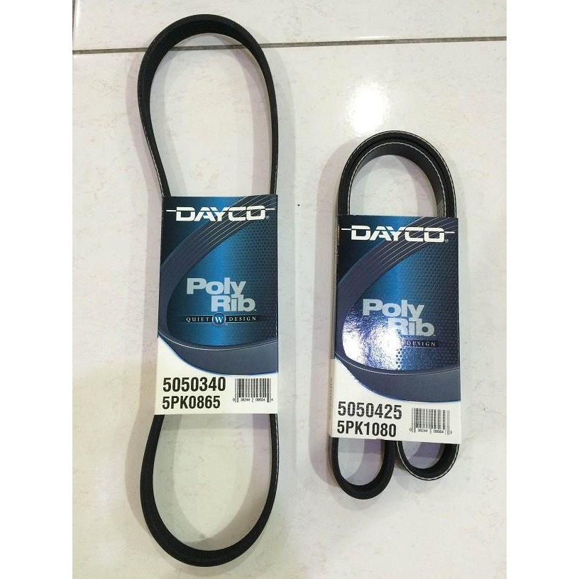 DAYCO POLY RIB (MADE IN USA) FAN BELT/ AC BELT FOR WAJA 1.6 4G18