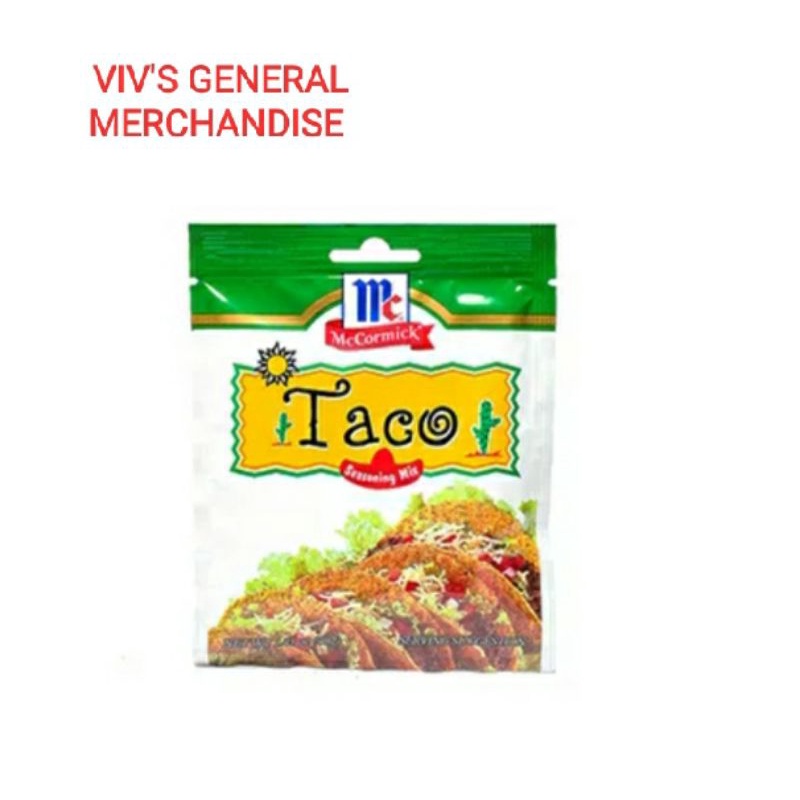 Mc Cormick Taco Seasoning Mix ( 40g ) Shopee Malaysia