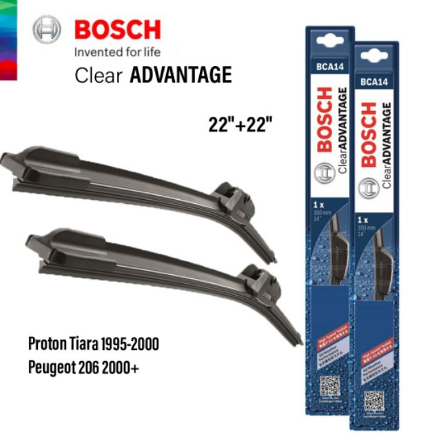 Vehicle wiper Front Rear Wiper Blades For Peugeot 206 noorpharma.af