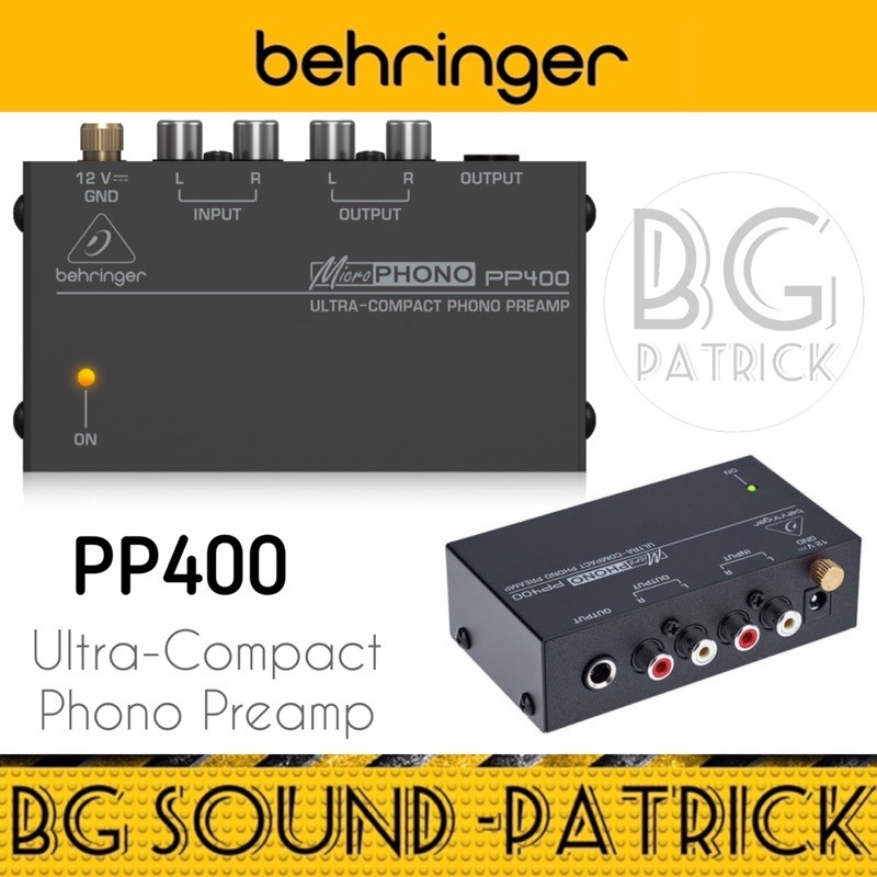 Behringer PP400 Phon PreAmp Shopee Malaysia