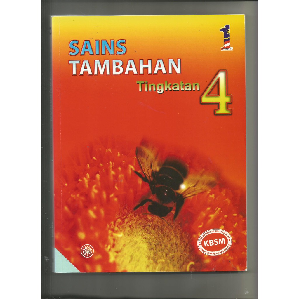 BUKU TEKS TINGKATAN 4 SAINS TAMBAHAN KBSM ; SILIBUS LAMA | Shopee Malaysia