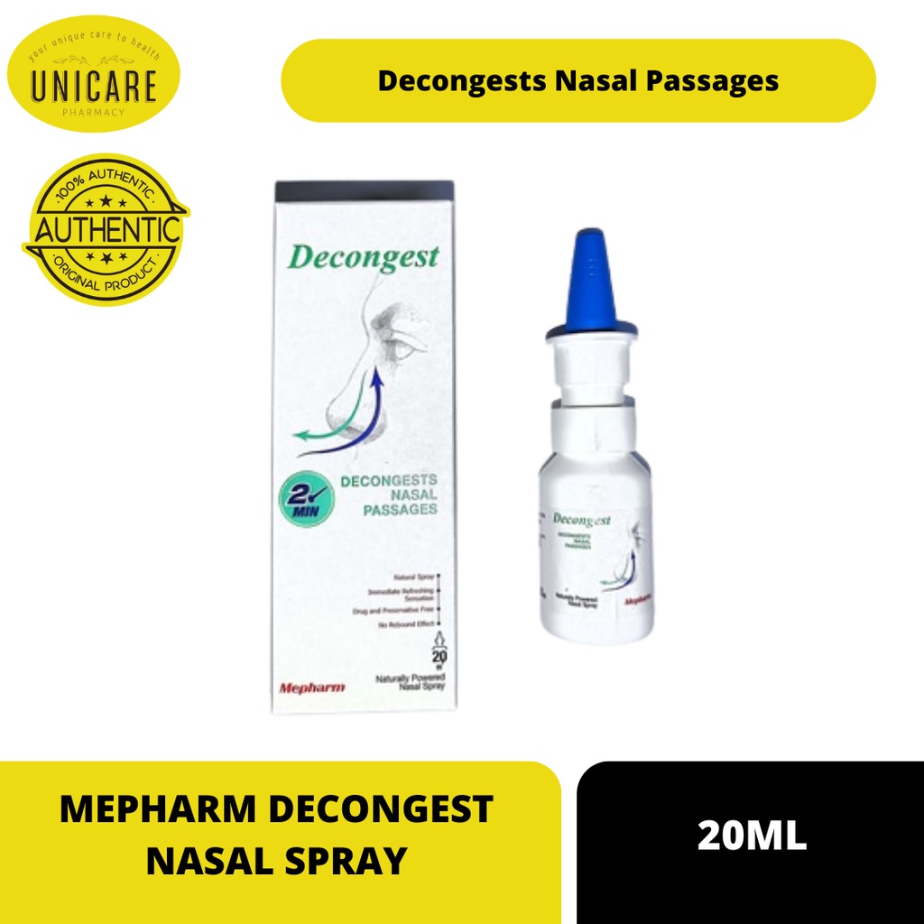 MEPHARM DECONGEST NASAL SPRAY 20ML | Shopee Malaysia
