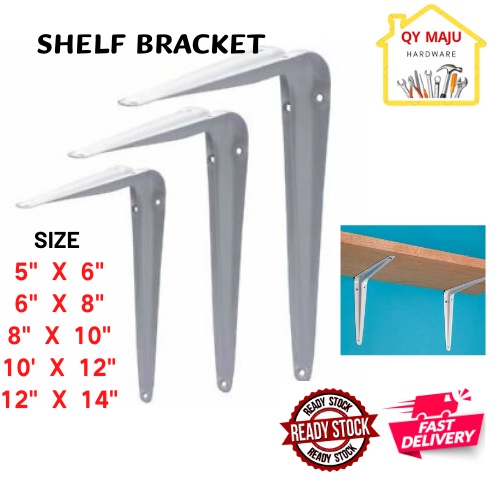 (1pcs) Shelf L Bracket/ Shelf Bracket/L Bracket Dinding/DIY Bracket