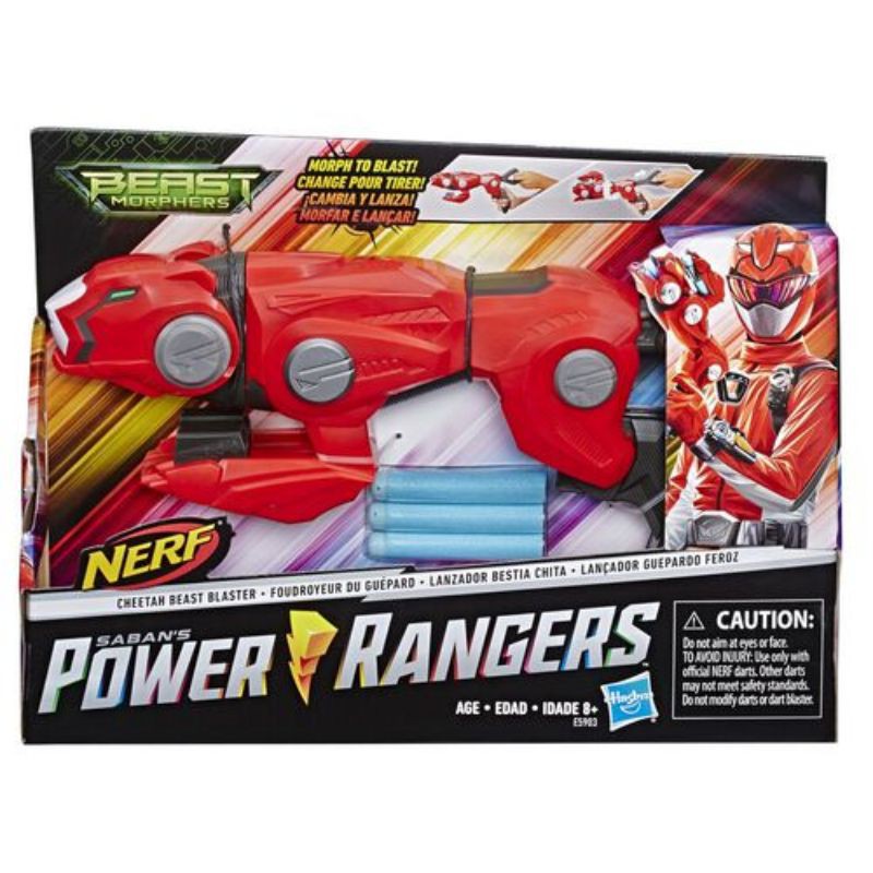 Power Rangers Beast Morpers Red Cheetah Beast Blaster | Shopee Malaysia