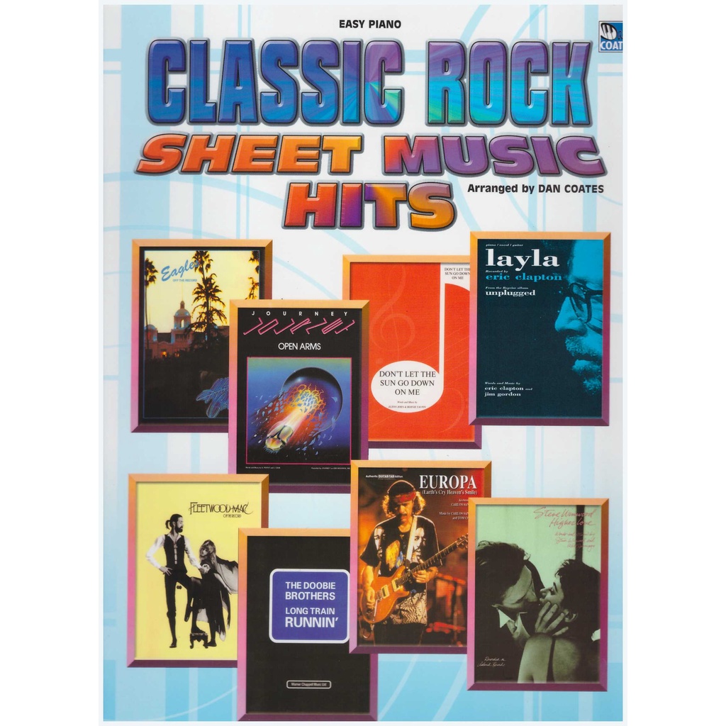 Classic Rock Sheet Music Hits / Easy Piano | Shopee Malaysia