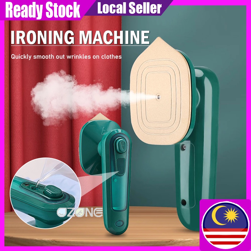 Ready Stock Electric Iron Steamer Handheld Mini Steam Iron Portable