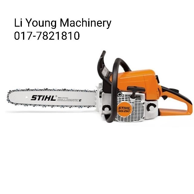 STIHL MS250 with 18" / 20" Guide Bar Chain Saw Chainsaw (100% ...