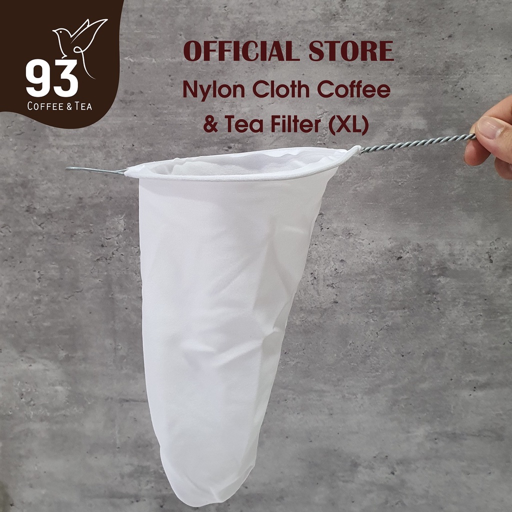 93 COFFEE & TEA NYLON Cloth Coffee & Tea Filter/ 咖啡/茶过尼龙过滤袋/ Penapis ...