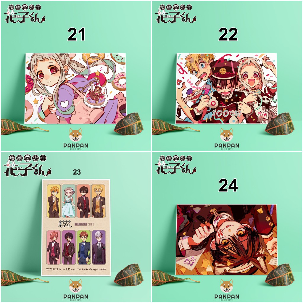 Premium Postcard - Poster Jibaku Shounen Hanako-kun (2) | Shopee Malaysia