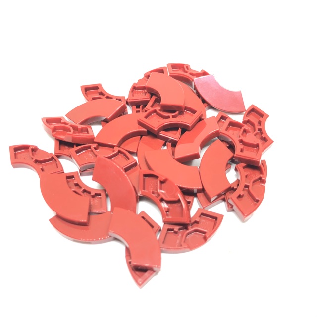 LEGO Parts - 27925 - NEW 2x2 Dark Red Round Corner Tile / 20 Pieces Per ...