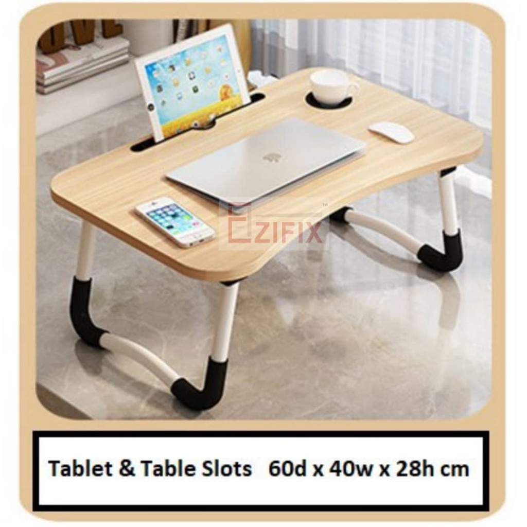 Ezifix Foldable Anti-slip Laptop Study Table Drawer Notebook ...