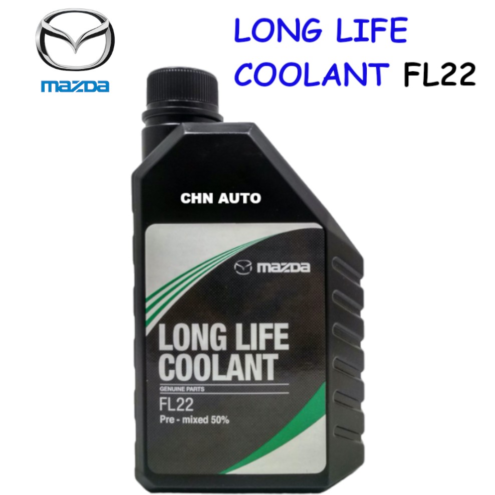 GENUINE MAZDA LONG LIFE COOLANT FL-22 1 LITER ( Pre-Mixed 50% ...