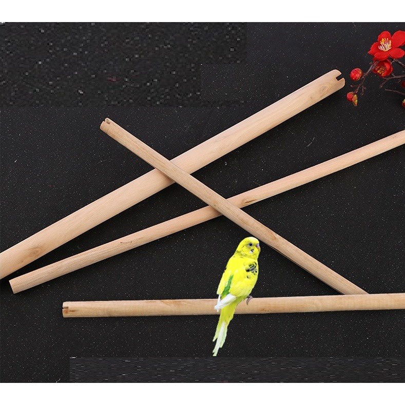 Sticks for bird outlet cages